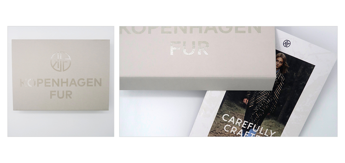 Emballagedesign for Kopenhagen Fur